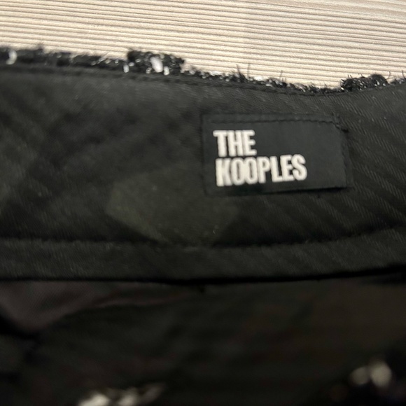 Kooples black twill shorts - Picture 4 of 8